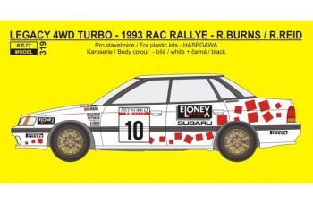 Transkit – Subaru Legacy RS - RAC Rally 1993 - Burns / Reid 